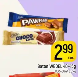 Delikatesy Piotruś Pan Wedel Baton Pawełek Choco Love oferta