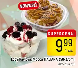 Delikatesy Piotruś Pan Mocca italiana Lody Pavlova oferta