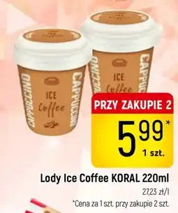 Delikatesy Piotruś Pan Koral Lody Ice Coffee oferta