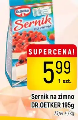 Delikatesy Piotruś Pan Dr. Oetker Sernik na zimno oferta
