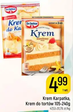 Delikatesy Piotruś Pan Dr. Oetker Krem Karpatka, Krem do tortów oferta