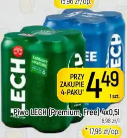 Delikatesy Piotruś Pan Piwo lech oferta