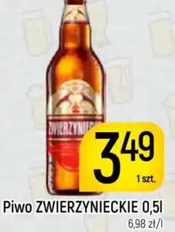Delikatesy Piotruś Pan Piwo zwierzynieckie oferta