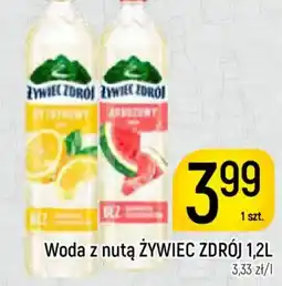 Delikatesy Piotruś Pan Żywiec Zdrój Woda z nutą oferta
