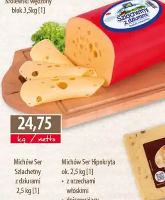 DUO-TES Michów Ser Szlachetny z dziurami oferta