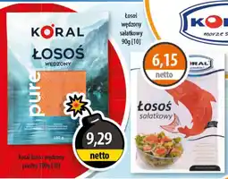 DUO-TES Koral Łosoś wędzony plastry oferta