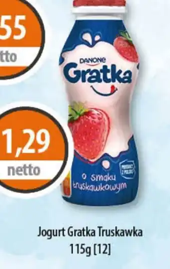 DUO-TES Danone Jogurt Gratka Truskawka oferta