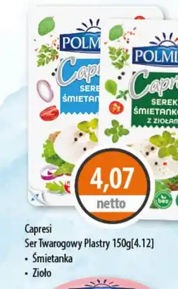 DUO-TES Polmlek Capresi Ser Twarogowy Plastry oferta