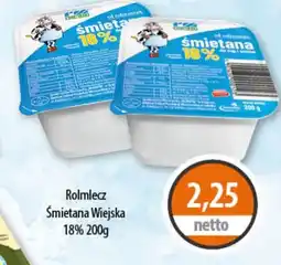 DUO-TES Rolmlecz Śmietana Wiejska 18% oferta