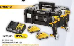 Unimet DeWalt Zestaw xr 12V Wiertarko-wkrętarka i zakrętarka udarowa oferta