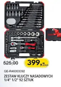 Unimet Gedore Zestaw kluczy nasadowych 1/4" 1/2" 92 sztuk oferta