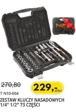 Unimet Neo Tools Zestaw kluczy nasadowych 1/4" 1/2" 73 części oferta