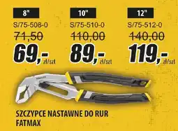 Unimet Stanley Szczypce nastawne do rur Fatmax 8" oferta
