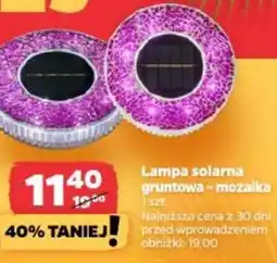 Netto Lampa solarna gruntowa - mozaika oferta
