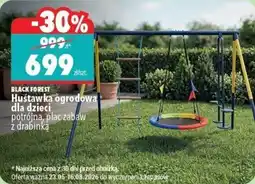 Biedronka BLACK FOREST Huśtawka ogrodowa dla dzieci oferta