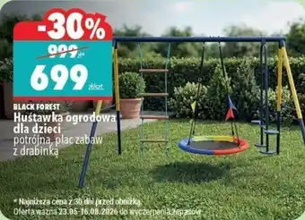 BLACK FOREST Huśtawka ogrodowa dla dzieci
