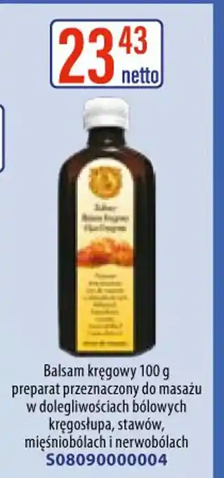 Balsam kręgowy