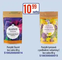 AT Pastylki Śluzvit / Pastylki tymianek z podbiałem i witaminą C oferta