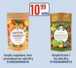 AT Pastylki z nagietkiem, lnem i prawoślazem / Pastylki Pectovit C oferta