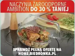 Biedronka Naczynia żaroodporne ambition oferta