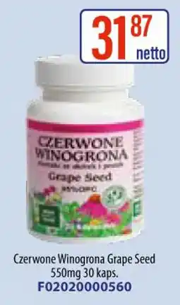 AT Czerwone Winogrona Grape Seed oferta