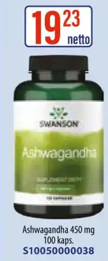 AT Swanson Ashwagandha oferta
