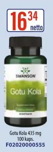 AT Swanson Gotu Kola oferta