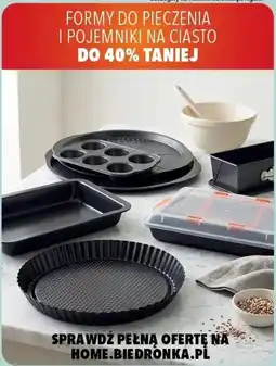 Biedronka Formy do pieczenia i pojemniki na ciasto oferta