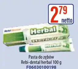 AT Rebi-dental herbal Pasta do zębów oferta