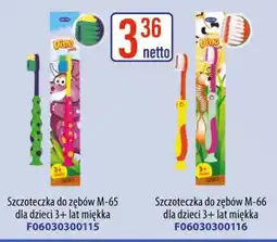 AT Dino Szczoteczka do zębów dla dzieci 3+ lat miękka oferta