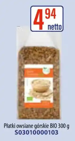 AT Płatki owsiane górskie BIO oferta