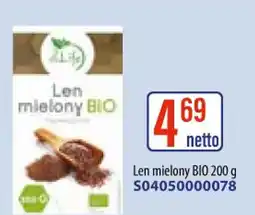 AT Bio Life Len mielony BIO oferta