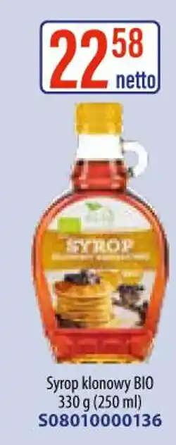 AT Syrop klonowy BIO oferta