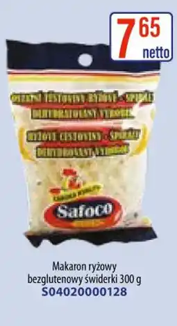 AT Safoco Makaron ryżowy bezglutenowy świderki oferta