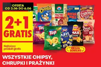 Biedronka Wszystkie chipsy, chrupki i prażynki oferta