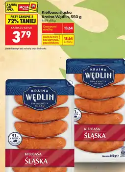 Biedronka Kraina Wędlin Kiełbasa śląska oferta