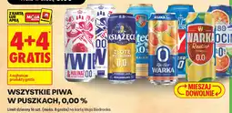 Biedronka Wszystkie piwa w puszkach, 0,00 % oferta