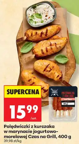 Biedronka Czas na Grill Polędwiczki z kurczaka w marynacie jogurtowo-morelowej oferta