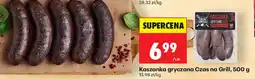 Biedronka Czas na Grill Kaszanka gryczana oferta