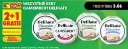 Biedronka Delikate Sery Camembert oferta