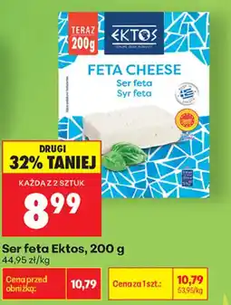 Biedronka Ektos Ser feta oferta
