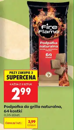 Biedronka Fire & Flame Podpałka do grilla naturalna oferta