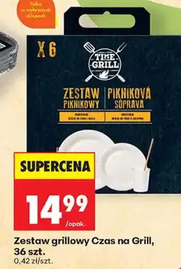 Biedronka Czas na Grill Zestaw grillowy oferta