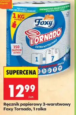 Biedronka Foxy Tornado Ręcznik papierowy 3-warstwowy oferta
