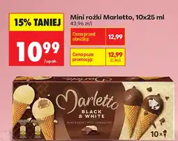 Biedronka Marletto Mini rożki Black & White oferta