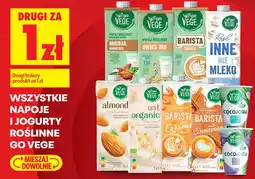 Biedronka Go Vege Wszystkie napoje i jogurty roślinne oferta