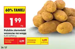 Biedronka Polskie ziemniaki wczesne na wagę oferta
