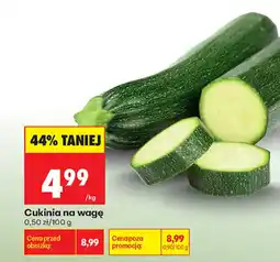 Biedronka Cukinia na wagę oferta