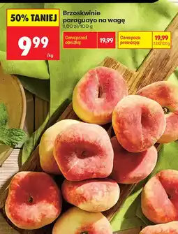 Biedronka Brzoskwinie paraguayo na wagę oferta