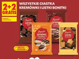 Biedronka Bonitki Ciastka Kremówki i Listki oferta